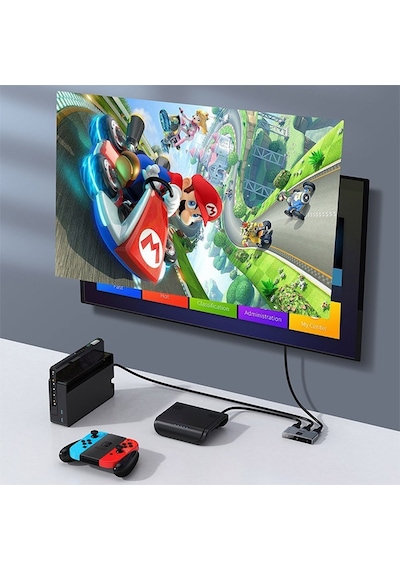 Powertiger Baseus Matrix Baseus Hdmi Dağıtıcı 4K 60Hz Çift Yönlü