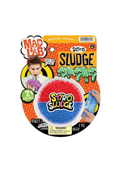 Slime Köpük Styro Sludge: Renkli, Çıtır Ve Bağımlılık Yapan Slime Keyfi Çok Renkli