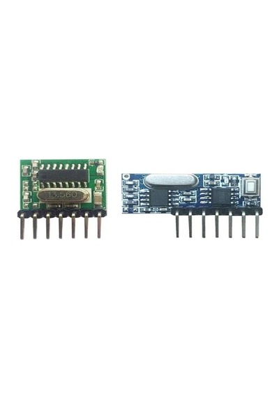 Rx480-e 4 Kanal Antenli 433mhz Rf Alıcı Verici Learning Code Receiver Uyumlu
