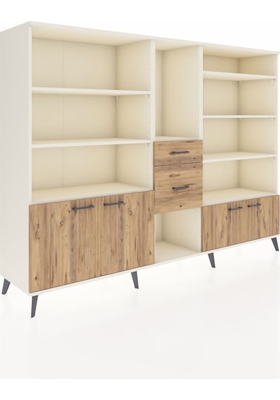 Hyperion Dolap 10 Raflı 2 Çekmeceli 4 Kapaklı 220x44x163 Aytaşı-ç Aytaşı-çam Hyperion Dolap 10 Raflı 2 Çekmeceli 4 Kapaklı 220x44x163 Aytaşı-ç Aytaşı-çam