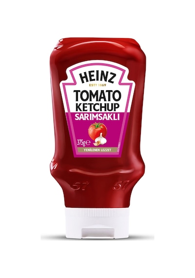 Heinz Sarımsaklı Ketçap 375 G - 6 Adet Tarı