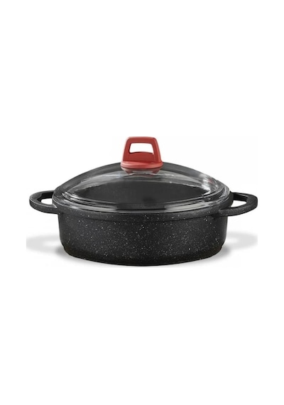 Gülsan Granit Döküm Karnıyarık 30 Cm Siyah