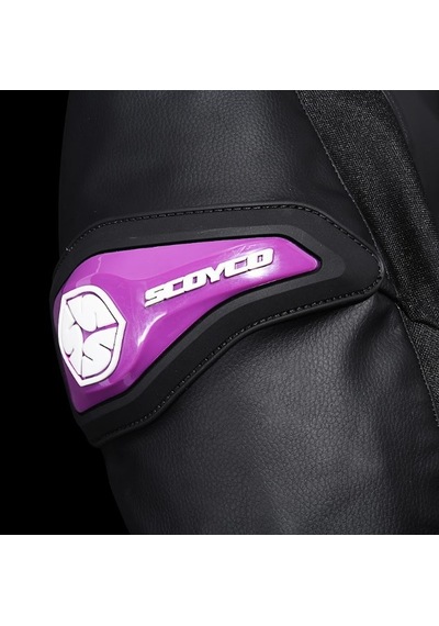 Scoyco Jk153w Motosiklet Montu Kadın 4 Mevsim Oxford 600-d Dayanıklı Kumaş Deri Women Motorcu Mont Purple