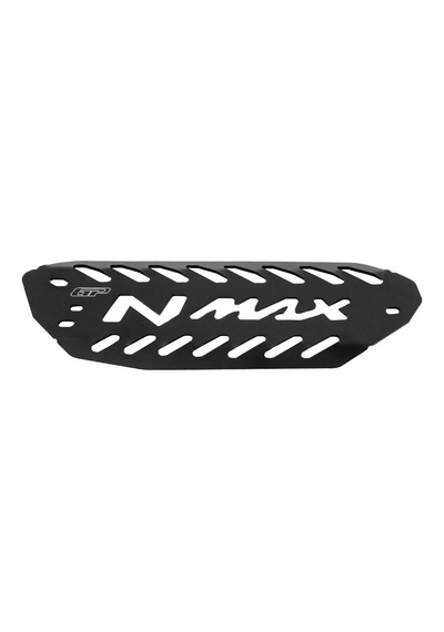 Gp Kompozit Yamaha Nmax 125 / 155 2021-2023 Uyumlu Egzoz Koruma Kapağı Siyah