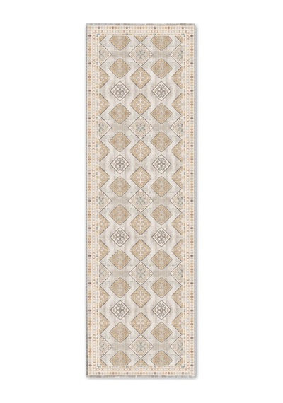 Dekoratif Halı Kaymaz Taban Leke Tutmaz Yıkanabilir Kilim Özel Ölçü Salon Halısı 3048 Çok Renkli