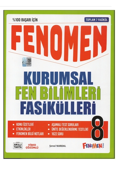 Fenomen 8. Sınıf Fen Bilimleri Kurumsal Fasikülleri