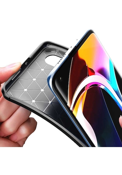 Smcase Xiaomi Mi 10 Pro Kılıf Ultra Soft Negro Karbon Silikon Siyah
