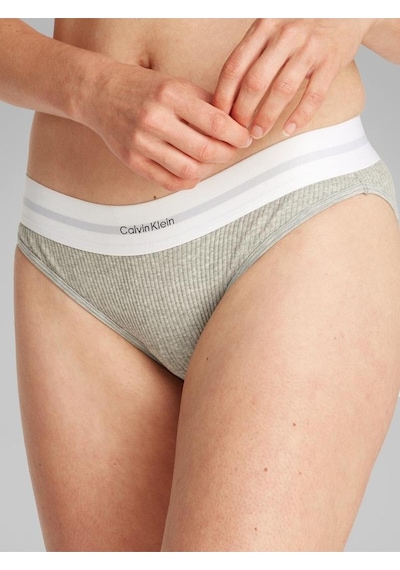 Calvin Klein Kadın Bıkını Bikini-7751 Gri