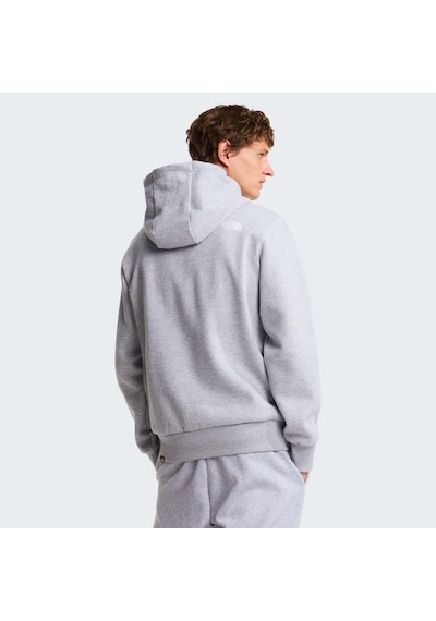 The North Face M Sımple Dome Regular Hoodıe Erkek Sweatshirt Nf0a89fcdyx1 Gri