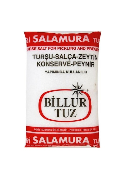 Billur Tuz Salamura 3 Kg X 5 Adet