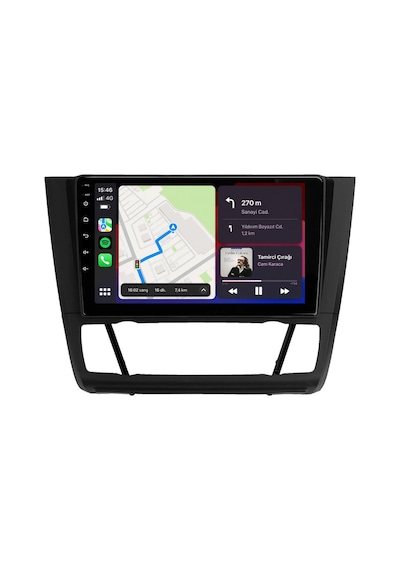 Bmw 1 Series Android Multimedya 2004-2011 Carplay Android Auto Navigasyon Kameralı 4gb Ram 32gb 9"