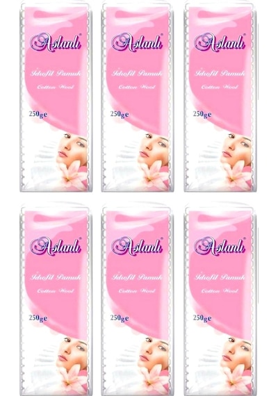 Aslanlı Hidrofil Pamuk 6 x 250 G
