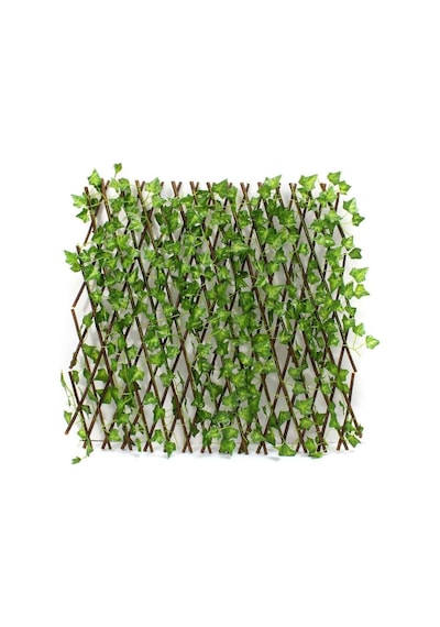 Yapay Çiçek Akordiyon Çit Yapay Sarmaşıklı Duvar Dekoru 210 x 90 CM