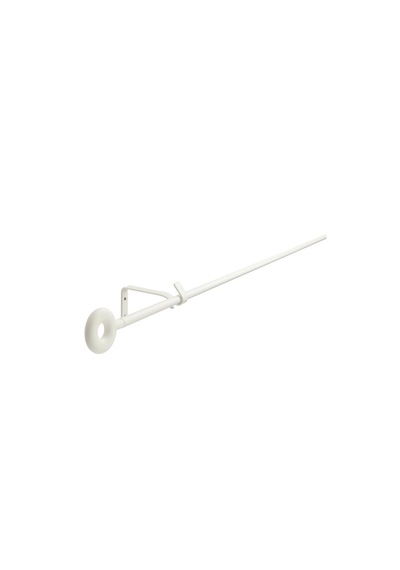 Ikea Irja Perde Çubuğu Seti , Beyaz, 140 Cm