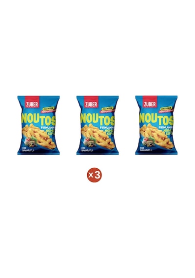 Züber Noutos Fırınlanmış Nohut Cipsi Ege Baharatları 55 G 3 Adet