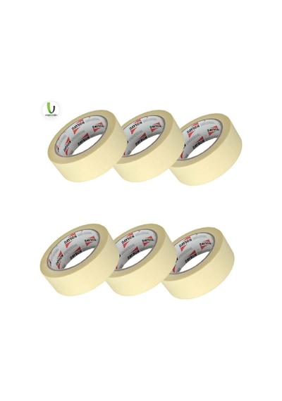 Dayson Kağıt Bant 48Mm X 35 Metre Maskeleme Bandı 6 Adet