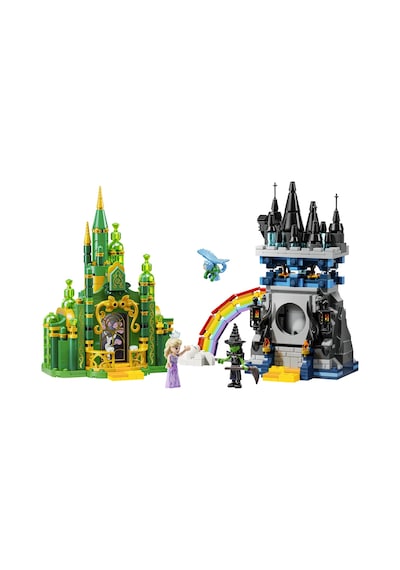 LEGO® Wicked Emerald City ve Kiamo Ko Kalesi 75689 - 9 Yaş ve Üzeri Çocuklar için Yaratıcı Oyuncak Yapım Seti (860 Parça)