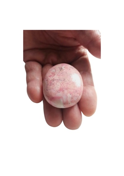 Peru Rodonit Masaj Terapi Taşı - Palm Stone 103-2