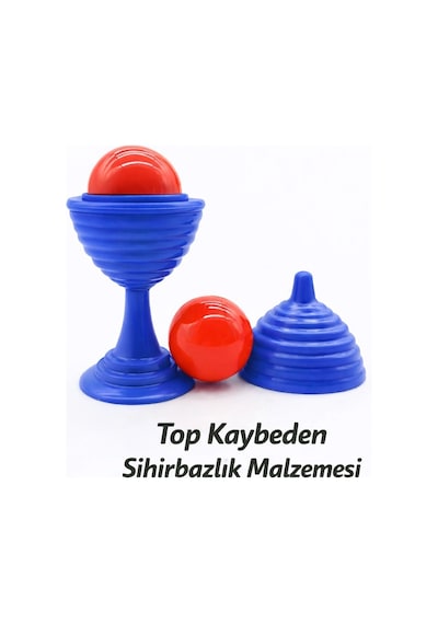 Mavi Renk Sihirli Kupa Top Kaybetme Oyunu 7 Cm