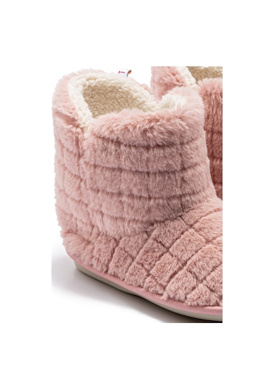 Twigy Edi Peluş Kadın Ev Botu Pembe 37/41 PEMBE