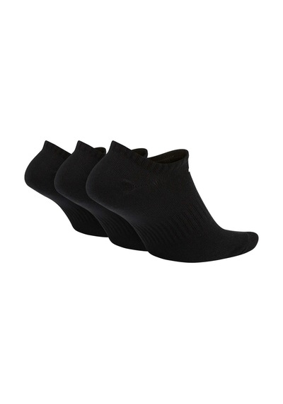 Nike Everday Lightweight No-show Unisex Siyah 3 Lü Çorap Sx7678-010-v1-siyah