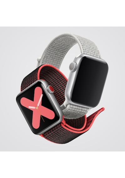 E2m Apple Uyumlu  Watch 38-40mm Krd-03 Hasır Spor Lacivert Kordon