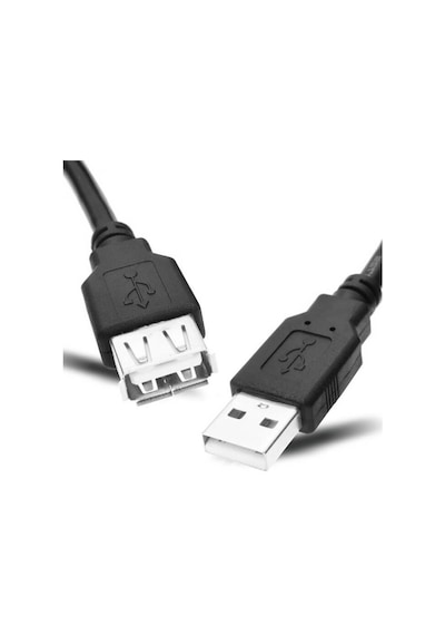 0.5M Usb Uzatma Kablosu Dişi Erkek Kısa Usb 2.0 Kablo - 50Cm