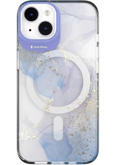 Apple Uyumlu iPhone 14 Kılıf M-safe Şarj Özellikli Çift Imd Baskılı Lisanslı Switcheasy Artist-m Veil Kapak