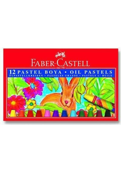 Faber Castell Kuru Sulu Pastel Keçeli 12 Renk 6 Parça Boya Seti Faber Castell Kuru Sulu Pastel Keçeli 12 Renk 6 Parça Boya Seti