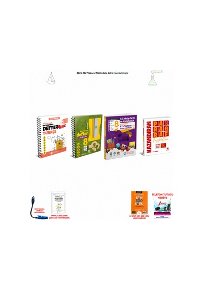 Çanta 8. Sınıf Lgs Tüm Dersler 147 4 Kitap Seti