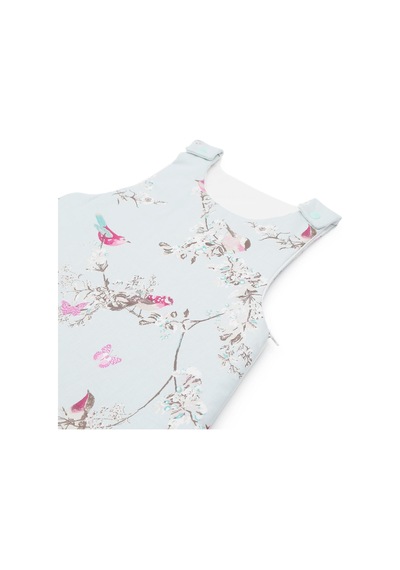 Esma Bebe Uyku Tulumu Vintage Kuşlar Desen/0-12 Ay
