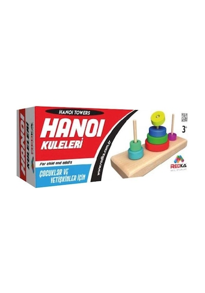 Redka Hanoi Kuleleri Mantık Oyunu