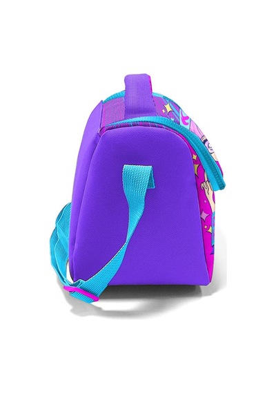 Coral High Kids Mor Pembe Mavi Simli K-Pop Desenli Thermo Beslenme Çantası 11849