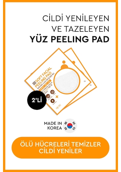 Face Peeling Pad 2'li