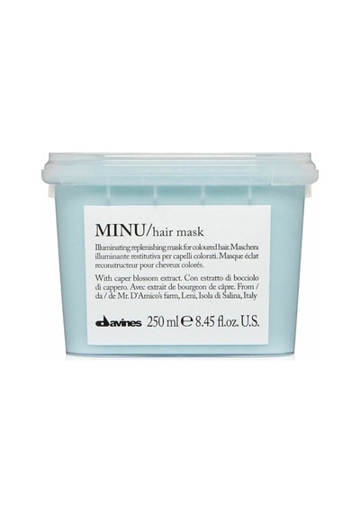 Davines Minu Hair Mask Boyalı Saçlar için Koruyucu Saç Maskesi 250 ML