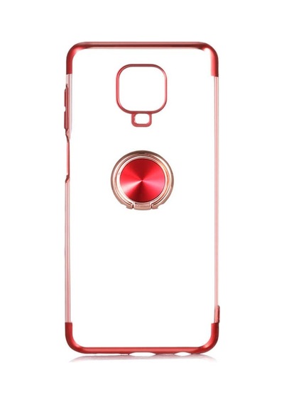 Redmi Note 9 Pro Yüzüklü Köseleri Renkli Seffaf Kamera Kor Kilif 434322262