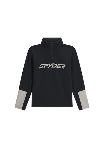 Spyder Spyder Speed 1/2 Zip Erkek Siyah Fleece 10011 Siyah