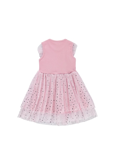 Civil Baby Puanlı Tül 6-18 Ay Elbise - Pembe
