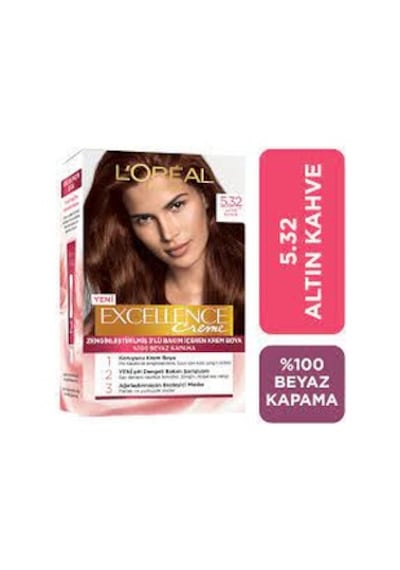 Loreal Excellence 5.32 Altın Kahve Saç Boyası (487778990)