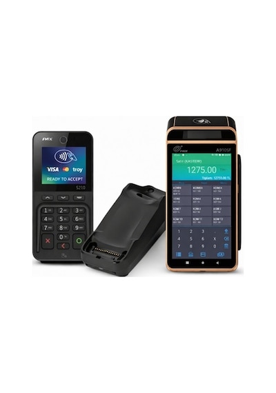 Pax A910sf Android Yazarkasa Pos + S210 Pinpad + B910sf İletişim Ve Şarj Ünitesi