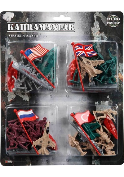 Hero Combat Asker Set Kahramanlar 4Lü S00000418