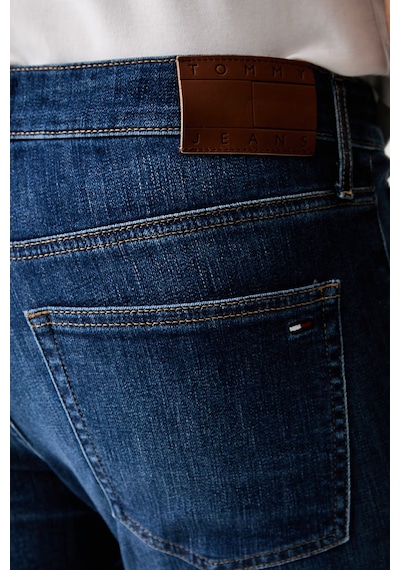 Tommy Jeans Pamuklu Slim Fit Normal Bel Dar Paça Jean Erkek Kot Pantolon Dm0dm23395 1ab Açık Mavi Tommy Jeans Pamuklu Slim Fit Normal Bel Dar Paça Jean Erkek Kot Pantolon Dm0dm23395 1ab Açık Mavi