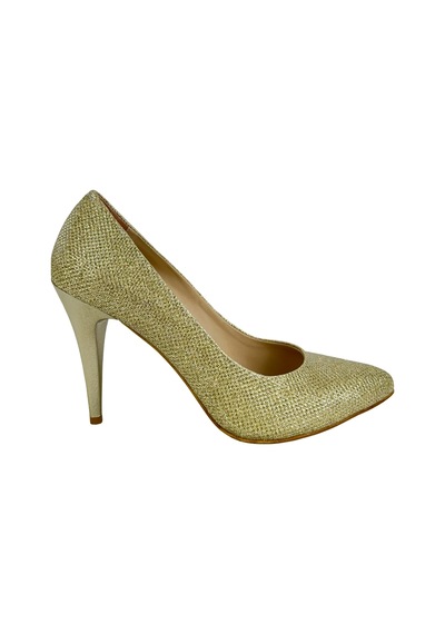 Matzeliger Mzg1176 Altın Kadın İnce Topuklu Stiletto