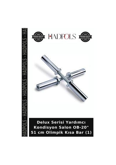 Delux Serisi Yardımcı Kondisyon Salon Ob-20" 51 Cm Olimpik Kısa Bar 1 Diğer