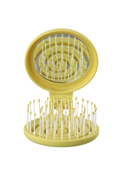 Proco Beauty Makaron Saç Fırçası-üç Boyutlu 3d Esnek Aynalı Çanta Boy Saç Fırçası-compact Detangler 52392550