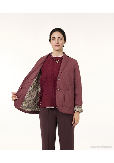 Yargıcı Regular Ceket Yaka Uzun Kol Mont 26kkmt5019x 016 Bordo