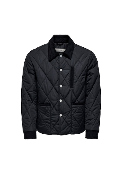 Only & Sons Onsjohnny Quılt Jacket Otw Erkek Siyah Ceket - 22034877 Siyah