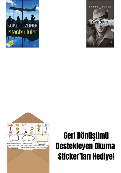 İstanbullular + Gelibolu Ciltli + Okuma Sticker'ları