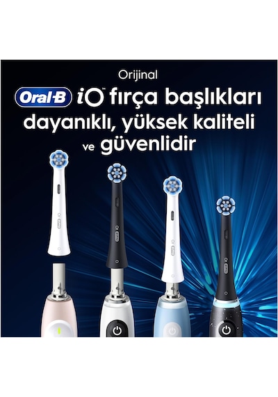 Oral-b Io Ultimate Clean Siyah Diş Fırçası Yedek Başlığı 6 Adet