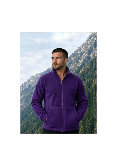 Givoria Erkek Polar Hırka Kışlık Fermuarlı Çeket Tüy Toplamaz Rüzgar Geçirmez Polar Kazak Sweat Mor Mor Givoria Erkek Polar Hırka Kışlık Fermuarlı Çeket Tüy Toplamaz Rüzgar Geçirmez Polar Kazak Sweat Mor Mor